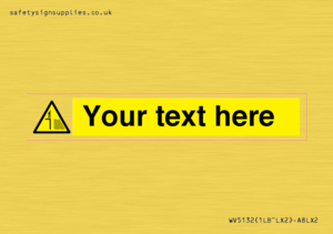 Custom Deep Water Sign